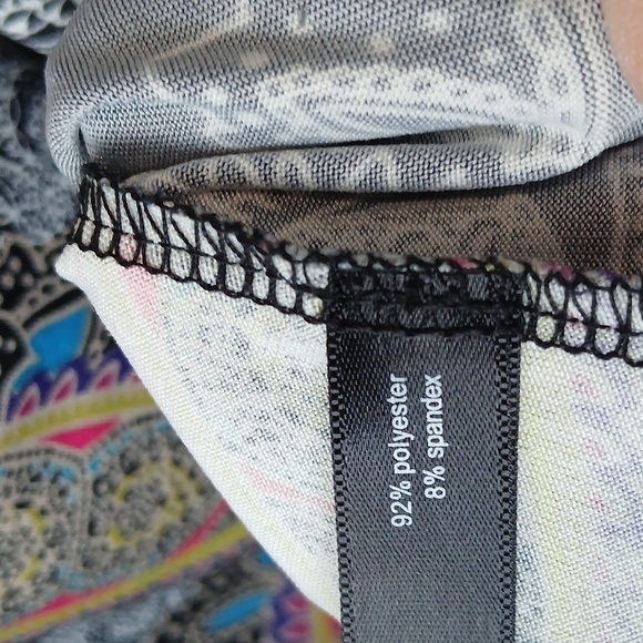 Fashion Bug Y2K Paisley Lace Camisole Tank Babydoll Womens 2X - Picture 4 of 6